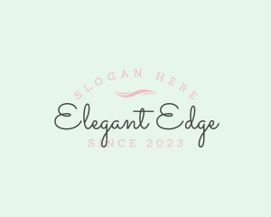 Feminine Elegant Classy logo design