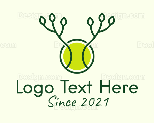 Eco Tennis Ball Logo