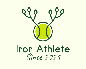 Eco Tennis Ball  logo design