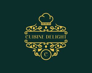 Fine Dining Chef Cuisine logo design