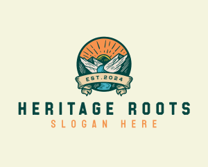 Hillside Creek Heritage logo design