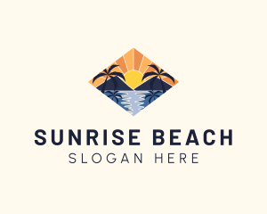 Summer Vacation Beach logo