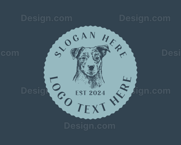 Puppy Dog Kennel Logo