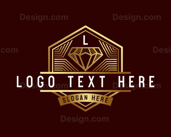 Deluxe Diamond Jewelry Logo