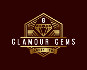 Deluxe Diamond Jewelry logo design