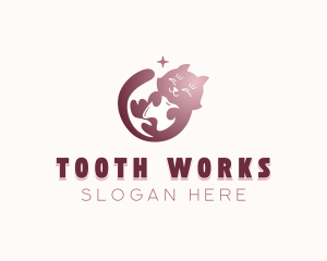 Cat Tooth Dentist logo