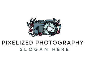 Photography Studio Floral logo design