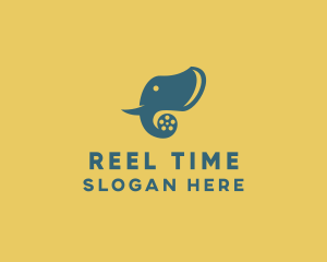 Elephant Film Reel logo design