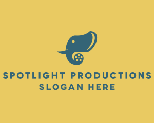 Elephant Movie Film logo design