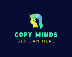 Scream Mind Hand logo design