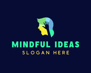 Scream Mind Hand logo design