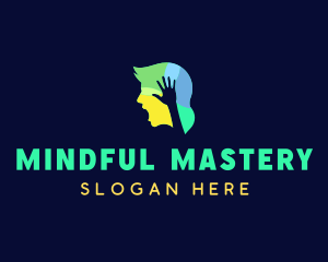 Scream Mind Hand logo design