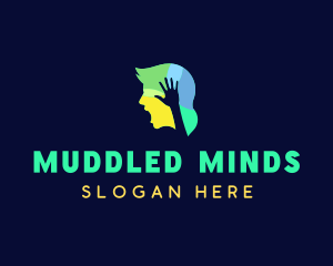 Scream Mind Hand logo design