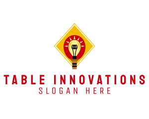 Table Tennis Paddle Light  logo