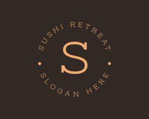 Round Serif Business logo design