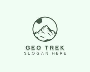 Natural Mountain Trek logo design