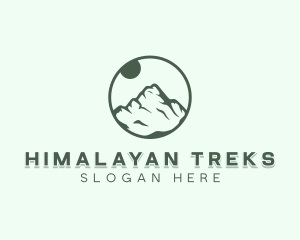 Natural Mountain Trek logo design