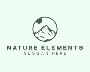 Natural Mountain Trek logo design