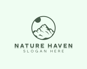 Natural Mountain Trek logo design