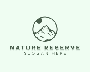 Natural Mountain Trek logo design