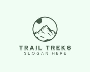 Natural Mountain Trek logo design