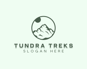 Natural Mountain Trek logo design