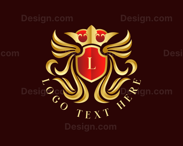 Luxury Crown Crest Logo