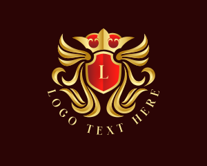 Luxury Crown Crest logo