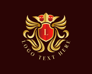 Luxury Crown Crest Logo