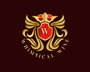 Luxury Crown Crest logo design