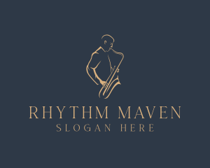 Saxophone Instrument Musician logo