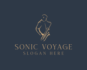 Saxophone Instrument Musician logo