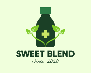 Natural Medicine Bottle  logo