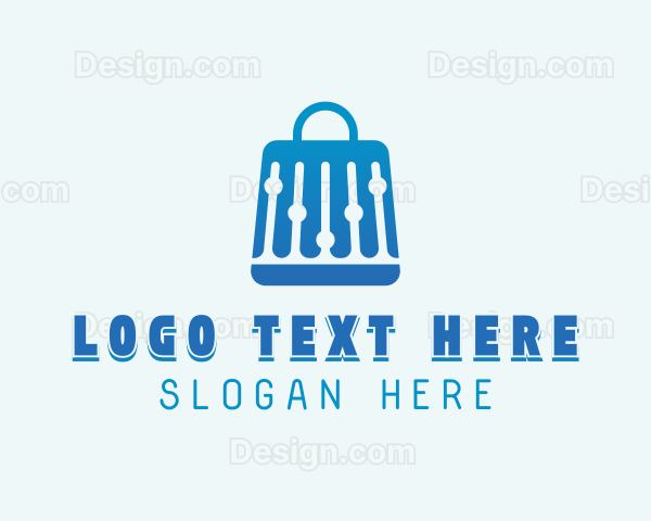 Shopping Bag Sale Logo