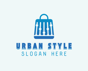 Shopping Bag Sale Logo