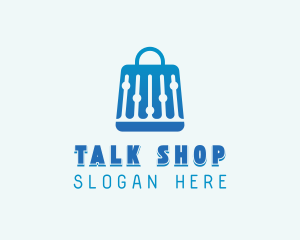 Shopping Bag Sale logo design