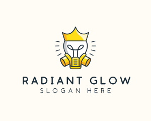 Royal Light Bulb logo design