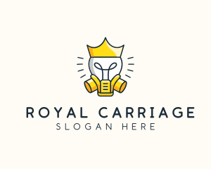 Royal Light Bulb logo design