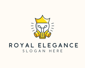 Royal Light Bulb logo design