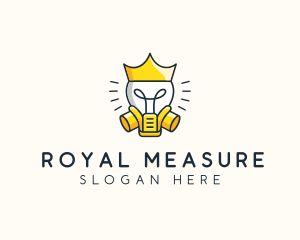 Royal Light Bulb logo design