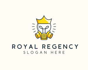 Royal Light Bulb logo design