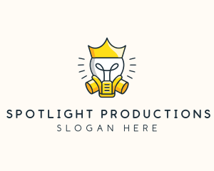 Royal Light Bulb logo design