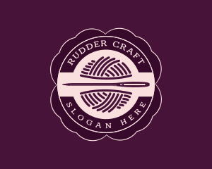 Needle Yarn Boutique logo design