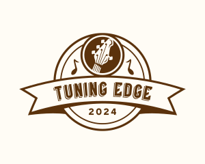Musical Instrumental Guitar logo