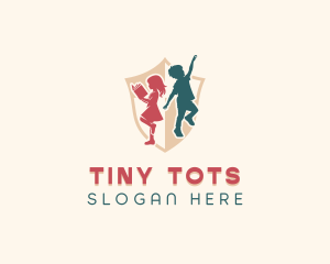 Kindergarten Kids School logo design