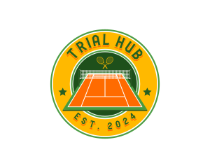 Tennis Sport Court logo