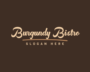 Bistro Restaurant Bar logo design