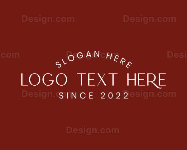 Luxury Fashion Brand Logo