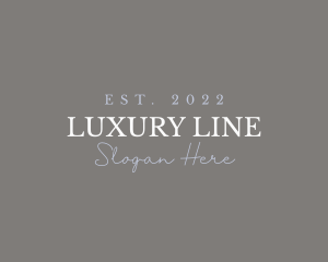 Luxury Beauty Business logo design