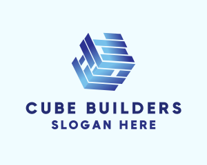 Cyber Tech Cube logo design